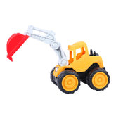 Mini Machines Free Wheel Construction Excavator Truck with Movable Parts Realistic & Educational Toy for Kids Construction Vehicle Multicolor Age 3+